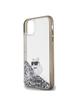 KARL LAGERFELD futerał do IPHONE 11 KLHCN61LKCNSK (Liquid Glitter C) transparentny