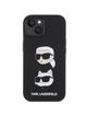 KARL LAGERFELD futerał do IPHONE 15 Plus KLHCP15MSDHKCNK (Silicone KC) czarny