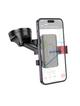 Uchwyt na telefon do samochodu uniwersalny Hoco do szyby / deski H22 czarny