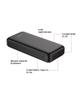 Powerbank Veger A20 (W2015) 2A 20000 mAh czarny EOL