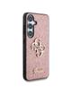 GUESS futerał do SAMSUNG S25 Plus GUHCS25MHG4SGP (Fixed Glitter Big 4G) różowy