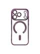 Futerał ELECTRO MAG COVER kompatybilny z MagSafe do IPHONE 17 Pro fioletowy