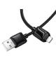 Kabel USB A do Lightning Hoco 2,4A 1,2 m z LCD U146 czarny