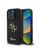 GUESS futerał do IPHONE 16 Pro Max GUHCP16XHG4SGK (Fixed Glitter Big 4G) czarny