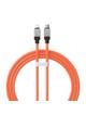 Kabel USB C do Lightning Baseus PD 20W Coolplay 2 m CAKW000107 pomarańczowy