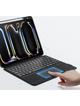 DUX DUCIS etui DK składane z klawiaturą bezprzewodową do iPad Pro 13 (2024) czarne