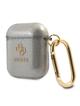 GUESS futerał do APPLE AirPods 1/2 GUA2UCG4GK (Glitter Collection) czarny