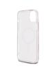 GUESS futerał do IPHONE 15 kompatybilny z MagSafe GUHMP15SHGCUSTGP (IML GCUBE) różowy