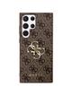 GUESS futerał do SAMSUNG S24 Ultra GUHCS24L4GMGBR (Leather 4G Metal Logo) brązowy