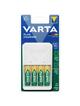 VARTA ładowarka PLUG CHARGER 57657 + 4 x bateria akumulatorowa R6 (AA) 2100mAh