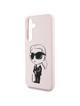 KARL LAGERFELD futerał do SAMSUNG S25 KLHMS25SPNYKGRTP (Magnetic Silicone Graffiti Ikonik) różowy