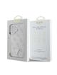 GUESS futerał do IPHONE 16 GUHCP16SP4TDPP (PU Leather 4G Triangle Strass) różowy