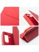 Kabura LUNA Book Carbon do XIAOMI Redmi Note 15 5G czerwony