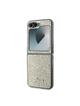 GUESS futerał do SAMSUNG Z Flip 6 GUHCZF6HGGSHD (HC PU 4G Glitter Script) złoty