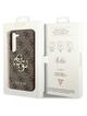 GUESS futerał do SAMSUNG S24 GUHCS24S4GMGBR (Leather 4G Metal Logo) brązowy