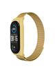 Pasek metalowy METAL do XIAOMI Mi Band 7 złoty (03)