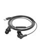 Słuchawki przewodowe douszne USB C Hoco M114 czarne
