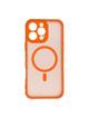 Futerał do iPhone 16 PRO MAX Full Matte Mag Cover zgodny z MagSafe pomarańczowy