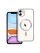 Futerał ELECTRO MAG COVER kompatybilny z MagSafe do IPHONE 11 srebrny