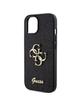 GUESS futerał do IPHONE 15 GUHCP15SHG4SGK (Fixed Glitter Big 4G) czarny