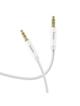 Kabel AUX Jack 3,5 mm do Jack 3,5 mm Hoco 1 m UPA19 srebrny