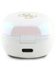 GUESS słuchawki bezprzewodowe bluetooth TWS GUTWSJ144ESH (Mini Iridescent 4G Printed Logo) białe