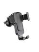 Uchwyt na telefon do samochodu grawitacyjny Hoco do kratki CA103 czarny