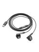 EOL Słuchawki przewodowe douszne USB C Hoco M123 czarne