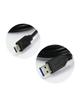 Kabel USB A do Typ C 3.0 2A HD2 2 m czarny