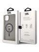 KARL LAGERFELD futerał do IPHONE 15 Plus KLHMP15MHFCKNOK (Ikonik + MAG) czarny