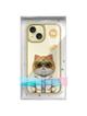 NIMMY futerał COOL&CUTE 2.0 Cat do IPHONE 15 khaki
