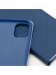 Kabura LUNA Book Carbon do IPHONE 16 niebieski