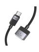 Kabel USB C do Mag3 Hoco 5A 140W magnetyczny 1,8 m U141 czarny