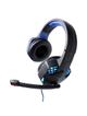 Słuchawki przewodowe nauszne Jack 3,5 mm / USB A Art gamingowe z mikrofonem G11 czarne