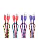 Kabel USB A do Lightning Hoco 2,4A 1 m X116 gradient czerwony