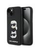 KARL LAGERFELD futerał do IPHONE 15 KLHCP15SSDHKCNK (Silicone KC) czarny