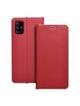 Kabura LUNA Book Carbon do SAMSUNG A71 czerwony