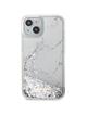 GUESS futerał do IPHONE 13 / 14 / 15 GUHCP14SLCSGSGH (Liquid Glitter Marble) biały