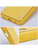 Futerał LEATHER CASE skórzany do IPHONE 15 Pro żółty