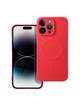 Futerał SILICONE MAG COVER kompatybilny z MagSafe do IPHONE 14 Pro Max czerwony