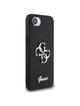 GUESS futerał do IPHONE 16e (SE 4 2025) GUHCPSE4HG4SGK (Fixed Glitter Big 4G) czarny