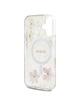 GUESS futerał do IPHONE 16 kompatybilny z MagSafe GUHMP16SRBFGFGMP (Resin Flowers and Glitter) pink