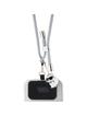 KARL LAGERFELD zawieszka KLUCNMSCKIG (Crossbody Cord Choupette) szary