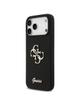 GUESS futerał do IPHONE 17 Pro Max GUHCP17XSC4GSMK (Silicone W/ Big 4G Script) czarny