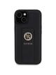 GUESS futerał do IPHONE 13 / 14 / 15 GUHCP15SPGSSADK (Grip Stand 4G Saffiano Strass) czarny
