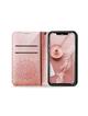 Kabura MEZZO Book do SAMSUNG A12 / M12 mandala złoty róż
