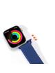 DUX DUCIS pasek MIXTURE II pleciony do Apple Watch 42 / 44 / 45 mm niebieska