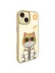 NIMMY futerał COOL&CUTE 2.0 Cat do IPHONE 15 khaki