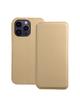 Kabura DUAL POCKET Book do IPHONE 14 Pro Max złoty