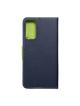 Kabura FANCY Book do SAMSUNG M23 granatowo limonkowy